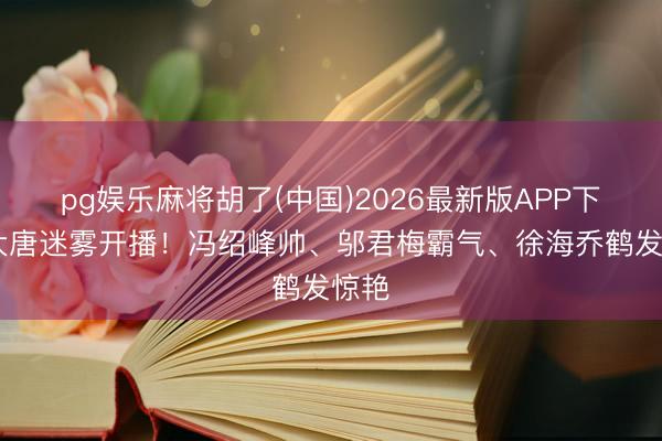 pg娱乐麻将胡了(中国)2026最新版APP下载 大唐迷雾开播！冯绍峰帅、邬君梅霸气、徐海乔鹤发惊艳